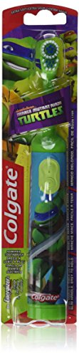 Colgate Children's Teenage Mutant Ninja Turtles Powered Toothbrush, Soft, 1 ea (Pack of 3)
