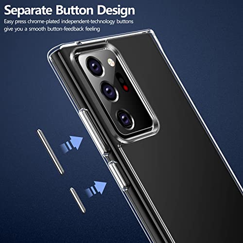 Crystal Clear Case for Galaxy Note 20 Ultra