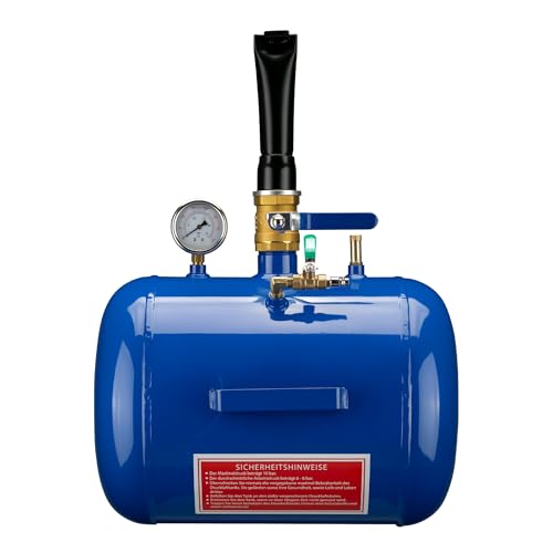 WilTec Booster de pneus 32,5 L Canon à air 10 Bars Max. Gonfleur de pneus à air comprimé Compresseur Jante Montage Gonfleur de Pneu Compresseur Outil...