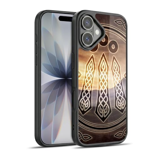 Coque iPhone 17 anti-rayure solide Brigid Ashwood Sagesse Celtique