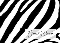 Guest Book: 104 Pages - Paperback 1986293203 Book Cover