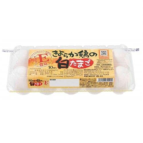 Amazon | きよらか鶏の白たまご1パック(10コ入) | ライフ