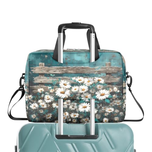 Bolso Vintage Daisy de Madera para Laptop 16 Pulgadas miniatura 7