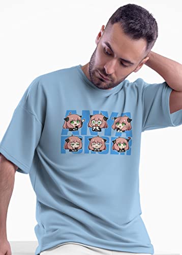 Image of crazymonk Spy X Family Anya Forger Anime Oversized T-Shirt