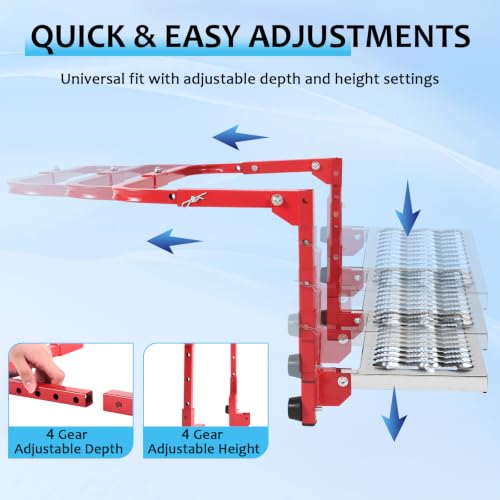 Tire Step for Truck SUV RV,Adjustable Folding Heavy Duty Wheel Step by Aoiaute - Used condition - Image 3
