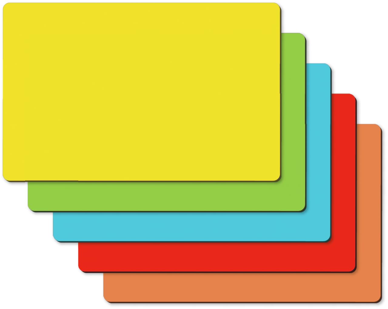 Sigel Magnetic Notes Assorted Colours 100mm x 150mm Pack 25 - MU103