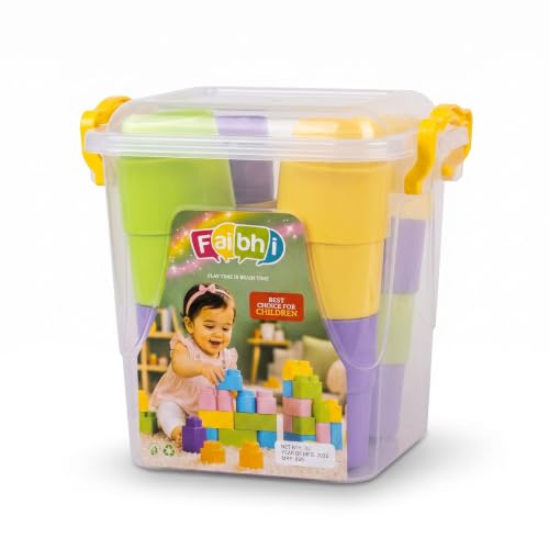 Image of Squishy Building Blocks, 15 Pcs, Non-Toxic Teething Toy, Infants 5M+
