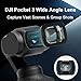 Veedzoens Magnetic HD Wide Angle Lens for DJI Osmo Pocket 3, Multi-Layer Coated Optical Glass, with Portable Box and Screen Protector