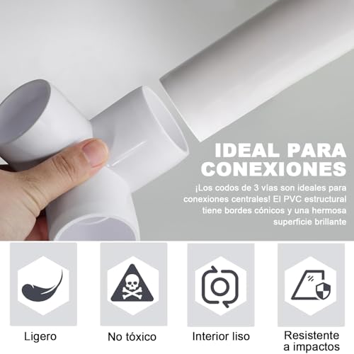 Codo rincón PVC 3/4" 5 Imagen adicional