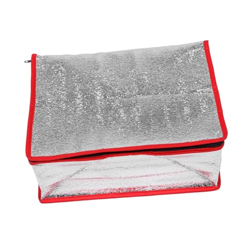 Insulated Food with Flat Bottom Design Portable Reusable Aluminum Thermal Box Liners for Seafood Storage Cold Retaining for Catering and