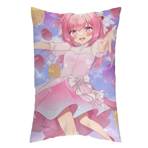 枕カバー ハルウララ ピローケース 76cm*50cm まくらカバー 寝具カバー ファスナー式 抱き枕 クッション 吸汗速乾 静電気対策強化 ソファクッションカバー 快適 肌に優しい 軽量 柔らかい ホテル品質 四節通用 家庭用 アニメ キャラクター グッ