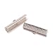 20 Stainless Steel Ribbon Ends - 25mm x 7mm - FD482