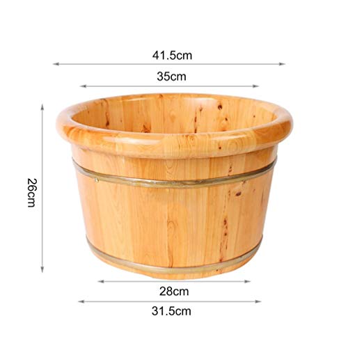 Tina de Madera para Baño de Pies Spa Pedicure Adultos miniatura 6