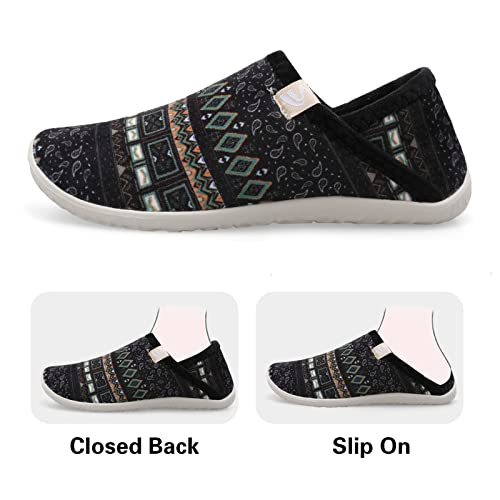 Image of Spesoul Fuzzy House Slippers for Women Men Indoor Closed Back Lightweight Cozy Faux Furry Lining Barefoot House Shoes Slipper Socks for Bedroom Home Office Yoga Outdoor Walking Shoes