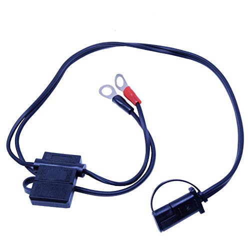 Pipemans Battery Ring Terminal Harness 12V 2-Pin Quick Disconnect Plug IS-QFH18