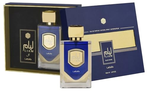 Lattafa Liam Blue Shine 3.4 Eau De Parfum Spray