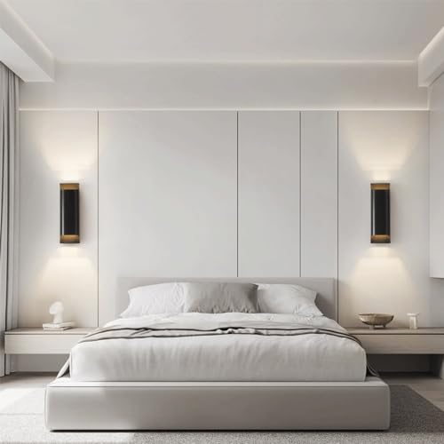 Aplique de pared de bronce con diseño moderno y acabado sofisticado 3