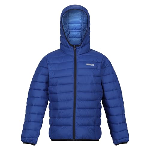 Childrens/Kids Marizion Hooded Padded Jacket (3-4 Years) (New Royal/Strong Blue)