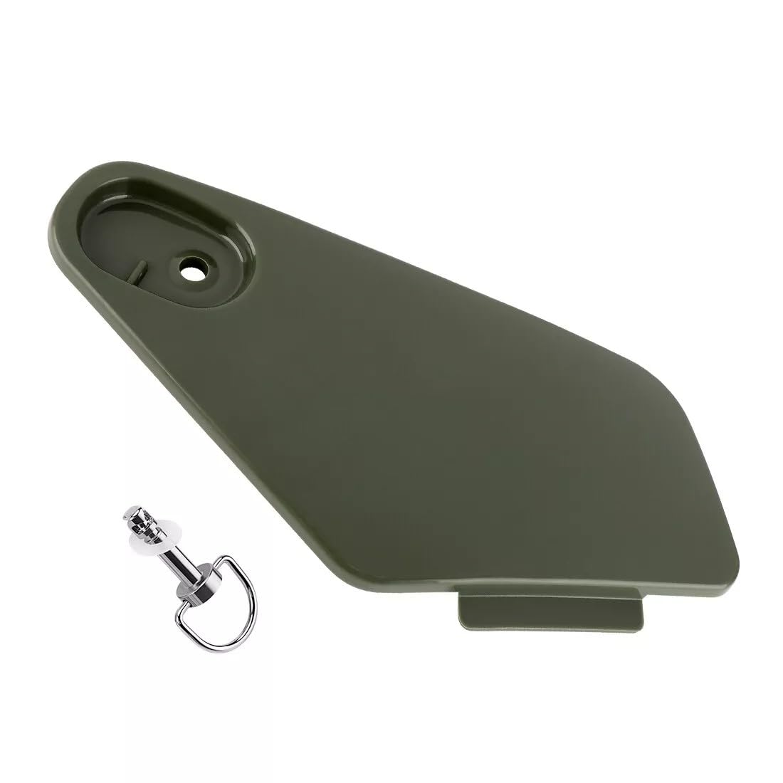 NuwThe Storage Box Plastic Cover Green & Stud For Honda 2004-2006 Rancher 350 TRX350 Replaces 83670-HN5-M40ZA 17225-KN5-671