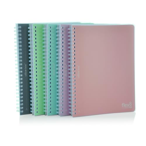 office box, Pack 5 Cuadernos Flexi A5 (21 x 15...