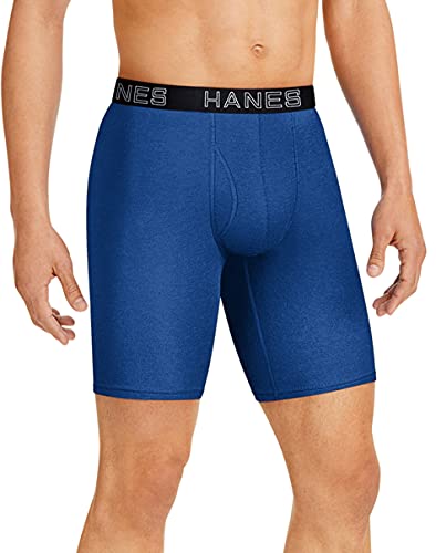Hanes Men's Total Support Pouch Long Leg Boxer Brief2