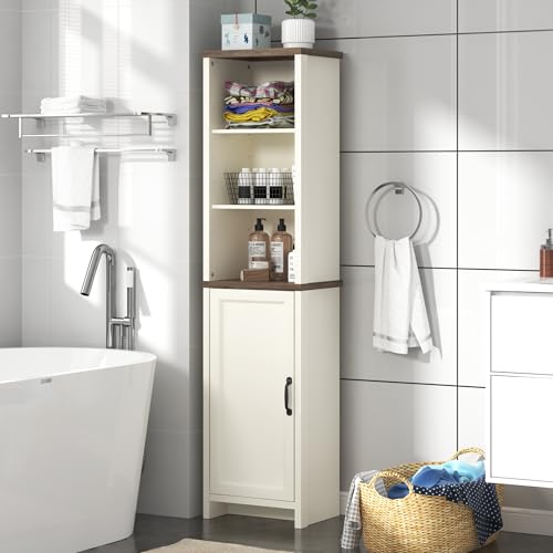 VERTOXIA 64" H Tall Bathroom Storage Cabinet, Modern Narrow Storage