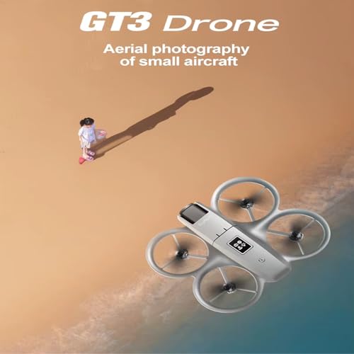 Image of T1 / GT3 Dual Camera Optical Flow Obstacle Avoidance Unfoldable RC Drone Fly Steadily Long Battery Life Obstacle Avoidance 80-100m Distance Easy to Use.(Multicolor)