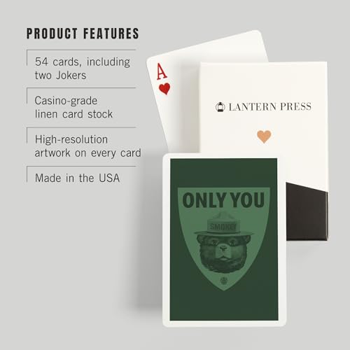 Baraja de Naipes Póker Smokey Bear 52 Cartas miniatura 3