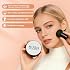 Natural Glow - Ideal for Light/Medium Complexions, Mushroom Head Air Cushion CC Cream - BB Cream Foundation for Older Women (Natural)