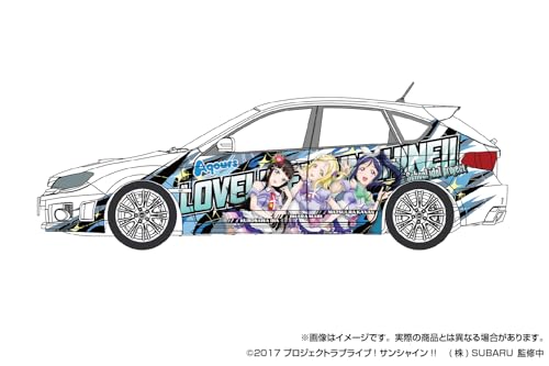 Love Live! Subaru GRB Impreza 1:24 Kit Modelo miniatura 5