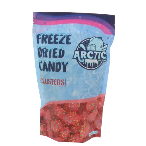 Arctic Farms Freeze Dried Candy Gummy Clusters Candies 2oz Bagged and Boxed (Rainbow, Pack of 1, 2oz) - Thumbnail 3