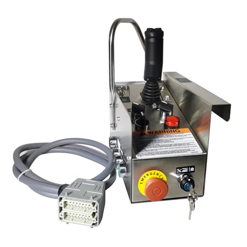 Image of 400091 400091AJ Control Box Assembly with Joystick Compatible Skyjack Scissor Lift SJ600 SJ800 Series SJIII SJ7135RT 3015 3219 3220 6832E 7027 SJ7027RT SJ7127RT SJ7127 (400091)