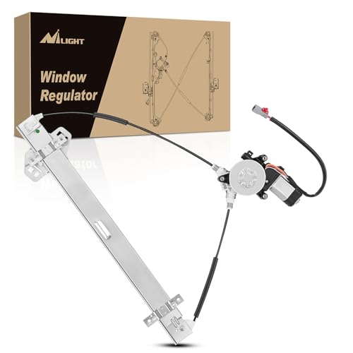 Image of Nilight Power Window Regulator with Motor Assembly Replacement for Honda CR-V 2002 2003 2004 2005 2006, Front Passenger Side, 741-303