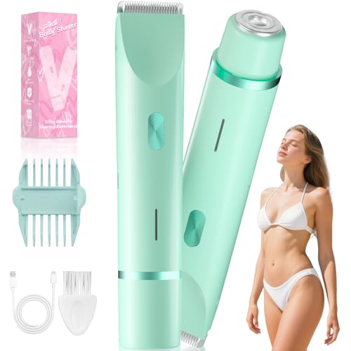 Bikini Trimmer for Women, Dual-Ended Electric Razor