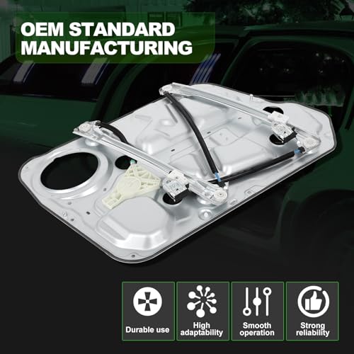 Image of SCITOO Power Window Regulator and Motor fit for 2006 2007 2008 2009 2010 for Hyundai Sonata Front Right Side 748-321