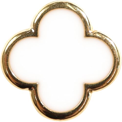 フラワーボタンブラウス