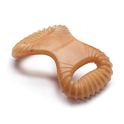 Image of Benebone Dental Durable Dog Chew Toy for Aggressive Chewers, Real Chicken, Made in USA, Small