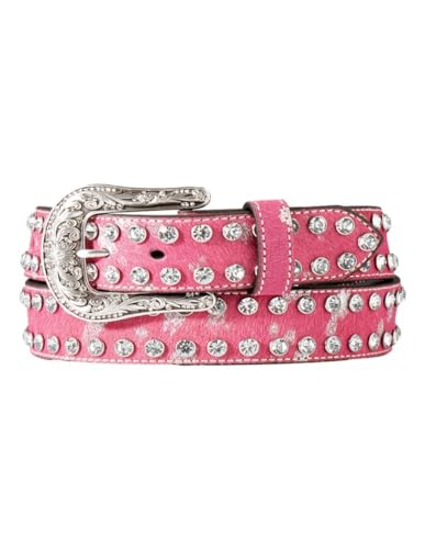 ARIAT Women's Acid Washed Calf Hair Belt