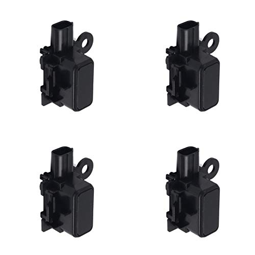 TLKHENG PDC Parking Assist Sensor Bumper Reverse Backup Parking Sensor 89341-44150-C0 for Lexus GS350 GS430 GS450h GS460 (Pack of 4) Black