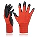 Produktbild DEX FIT Gartenhandschuhe FN320, 3D Komfort Stretch Fit, Power Grip, Strapazierfähiges Schaumnitril, Dünnes & Leichtes Premium Nylon, Maschinenwaschbar, 3 Paare (L, Fn320 Red 3pr)