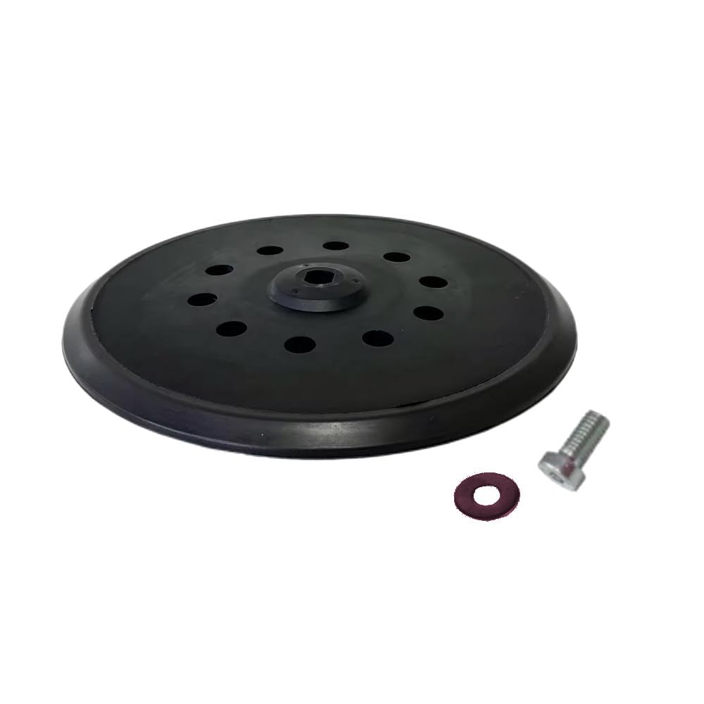 Trade-Shop - Juego de 3 discos de cierre autoadherente para lijadora y discos de apoyo (225 mm, rígidos, compatibles con FLEX jiraffe WST 700 VV, WSE 7 Vario sustituye a 501.360, 366.862)