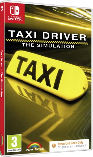 Taxi Driver - The Simulation Nintendo Switch jeu de voiture ville et conduite urbaine