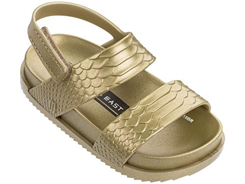 Sandales bébé uni Cosmic - Doré - 25/26