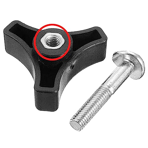 Universal Lawnmowers Handle Wing Nut And Bolt, Triangle Knob Handle Screw Kit, Mountfield Lawnmower Spare Parts Mountfield Mower Spares Mower And Outdoor Power Tools Replacement Parts