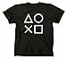 Produktbild Gaming Buttons Icons Gamer T Shirt, S, schwarz