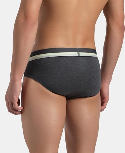 Image of Jockey FP01 Men's Super Combed Cotton Solid Brief with Ultrasoft Waistband