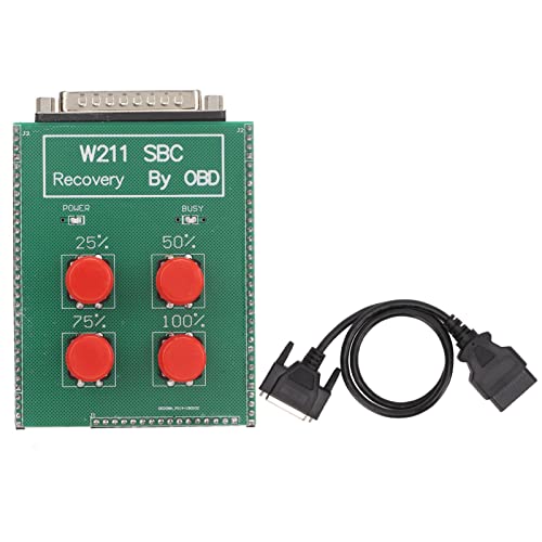 Herramienta de reparación SBC ABS para solucionar código C249F en Mercedes W211 y R230 verde