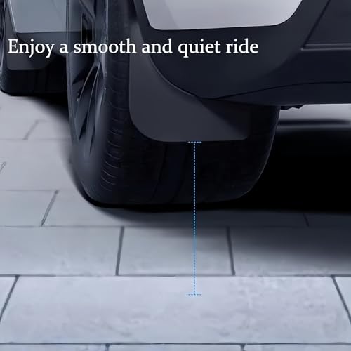 Guardabarros para Tesla Model 3 y Model Y en TPE resistente contra salpicaduras (4 piezas) 3