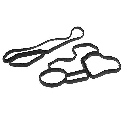 Sangmei Junta da carcaça do motor do filtro de óleo de vedação compatível com BMW 1er 3er 5er 7er X1