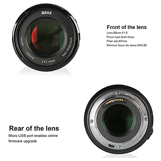 Meike 85mm f1.8 Auto Focus Lens for Canon